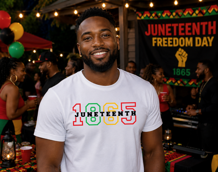 Juneteenth 1865 Black Tee