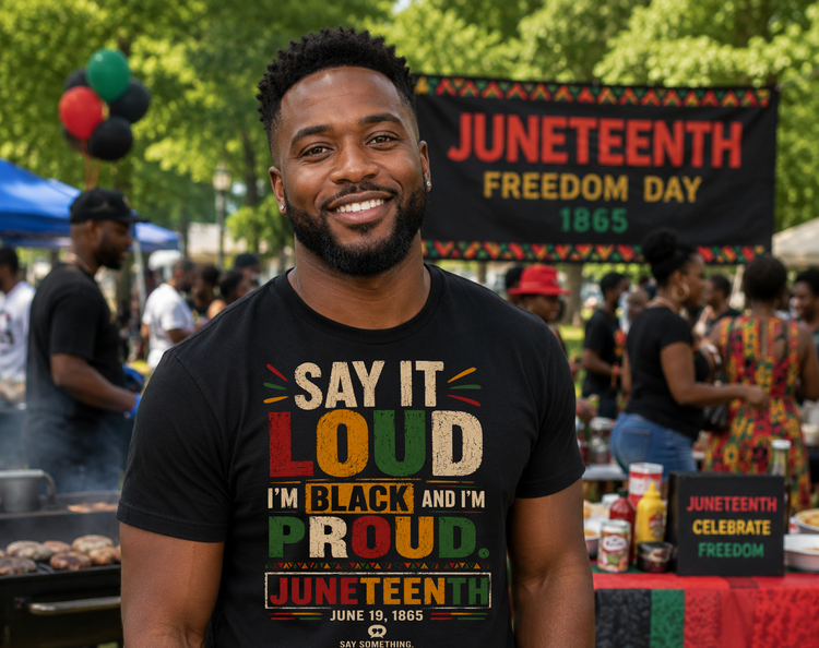 Say It Loud I'm Black and I'm Proud Tee