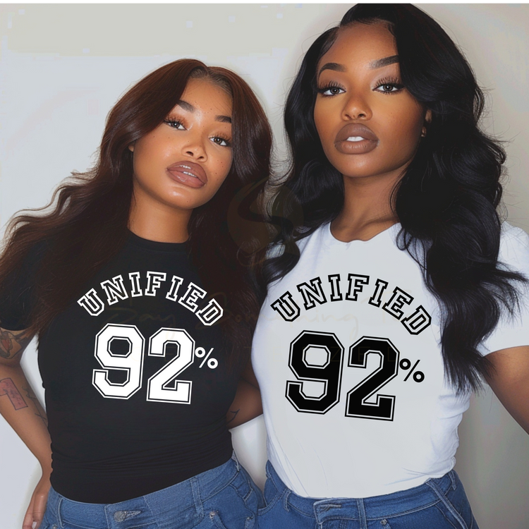 92% Unified Jersey Style Shirt - Bold Empowerment Apparel