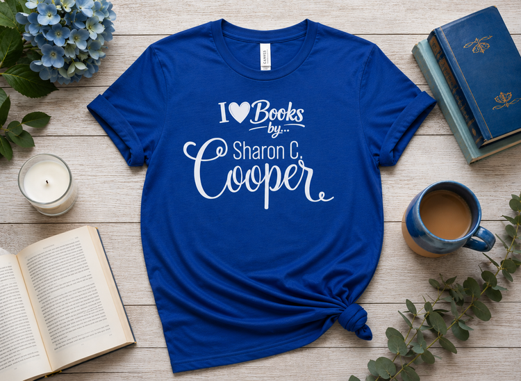 I ❤️ Books by Sharon C. Cooper Graphic Tee