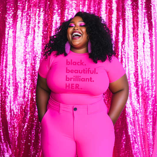 BLACK. BEAUTIFUL. BRILLIANT. HER. Tshirt