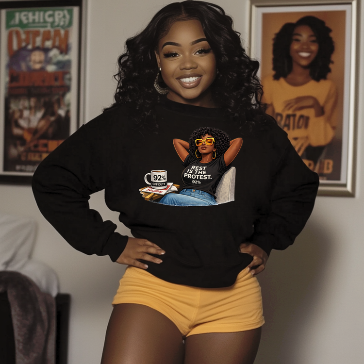 Rest Is The Protest Shirt | Say Something Exclusive 92% Collection Tee, Crewneck & Hoodie