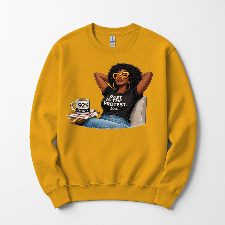 Rest Is The Protest Shirt | Say Something Exclusive 92% Collection Tee, Crewneck & Hoodie