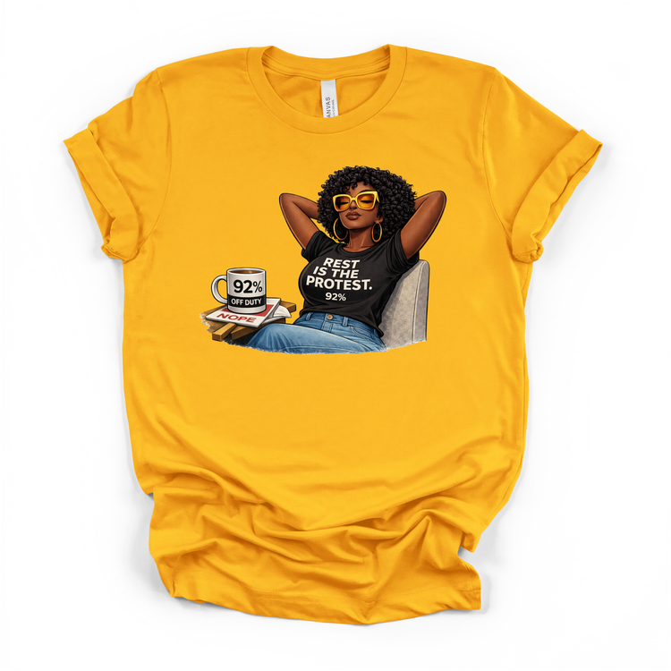 Rest Is The Protest Shirt | Say Something Exclusive 92% Collection Tee, Crewneck & Hoodie