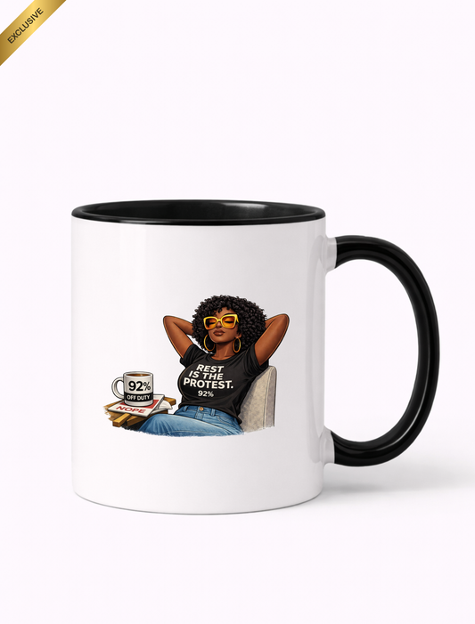 Rest Is The Protest Mug & Tote Set | 92% Collection
