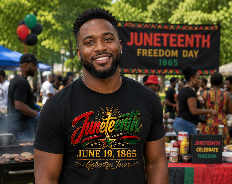 Juneteenth June 19, 1865 Galveston Texas Tee