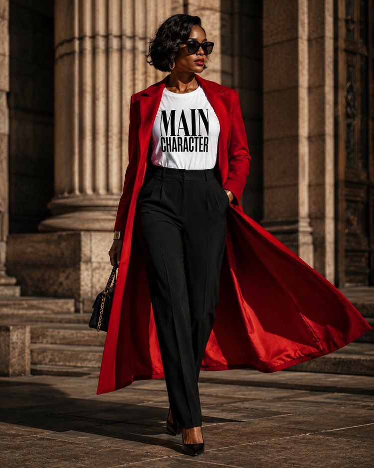 MAIN CHARACTER Statement Tee
