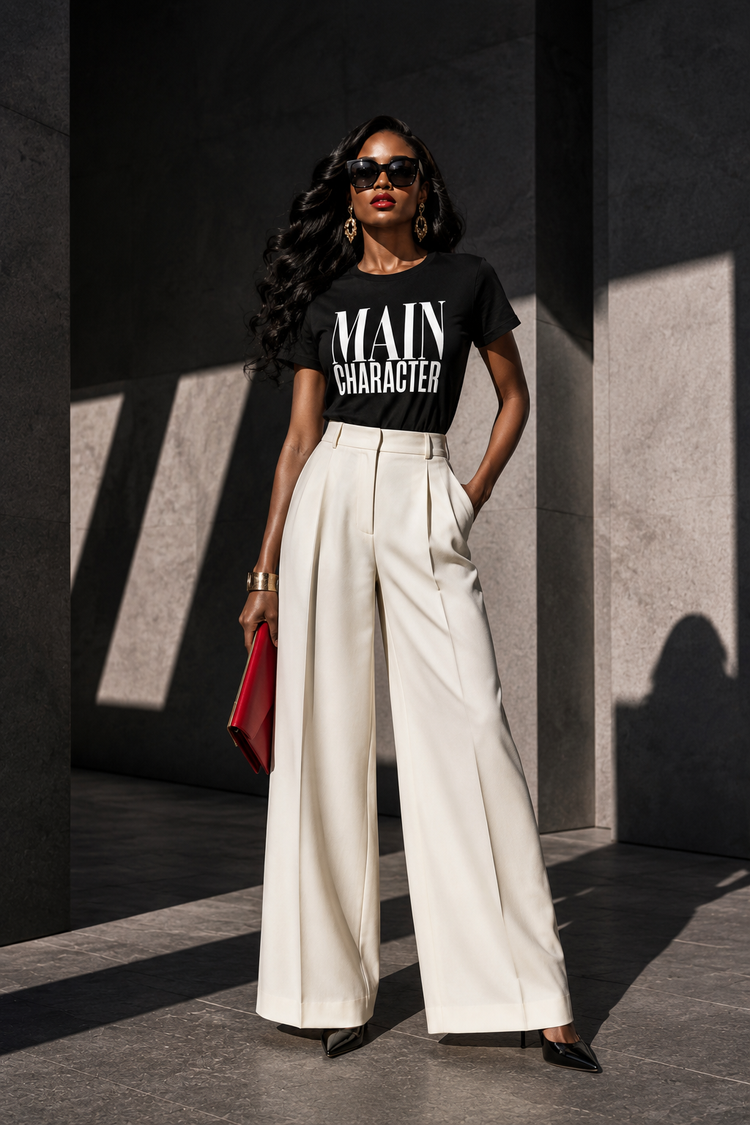 MAIN CHARACTER Statement Tee