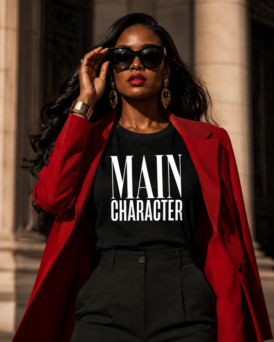 MAIN CHARACTER Statement Tee