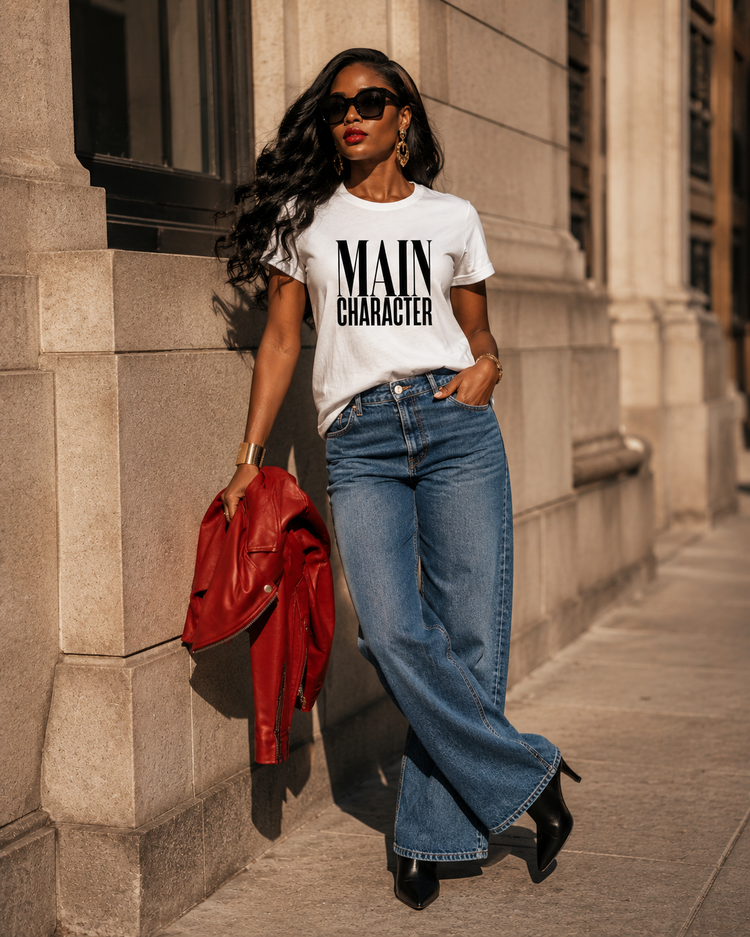 MAIN CHARACTER Statement Tee