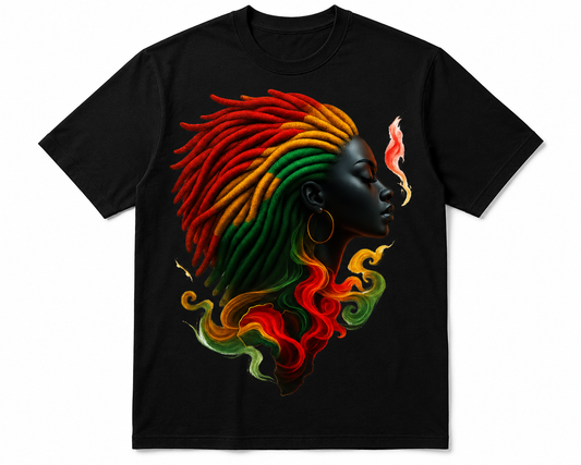 Juneteenth Locs Silouette