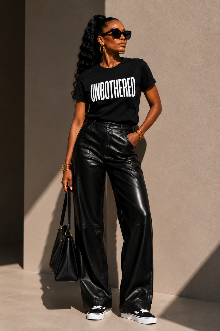 UNBOTHERED Statement Tee