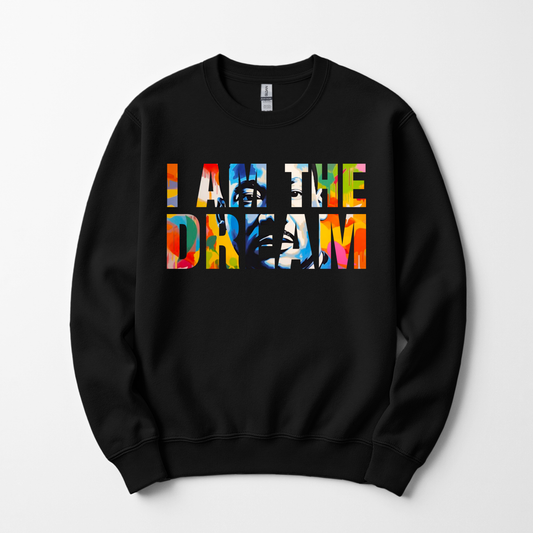 I Am the Dream MLK Hoodie | Martin Luther King Jr Black History Sweatshirt | Civil Rights Statement Apparel | Say Something