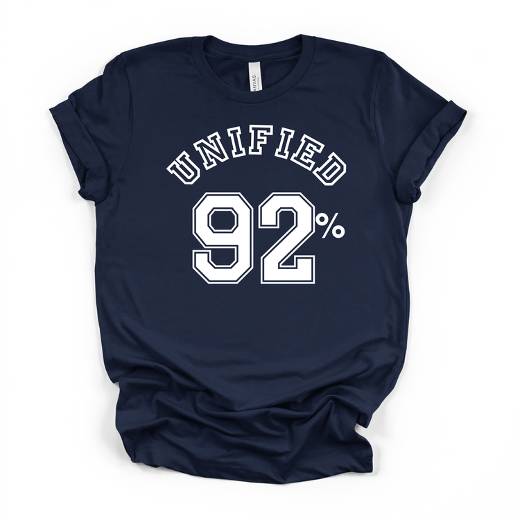 92% Unified Jersey Style Shirt - Bold Empowerment Apparel