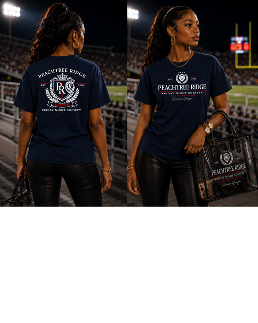 Peachtree Ridge Friday Night Society Spirit Wear | T-Shirt, Crewneck & Hoodie