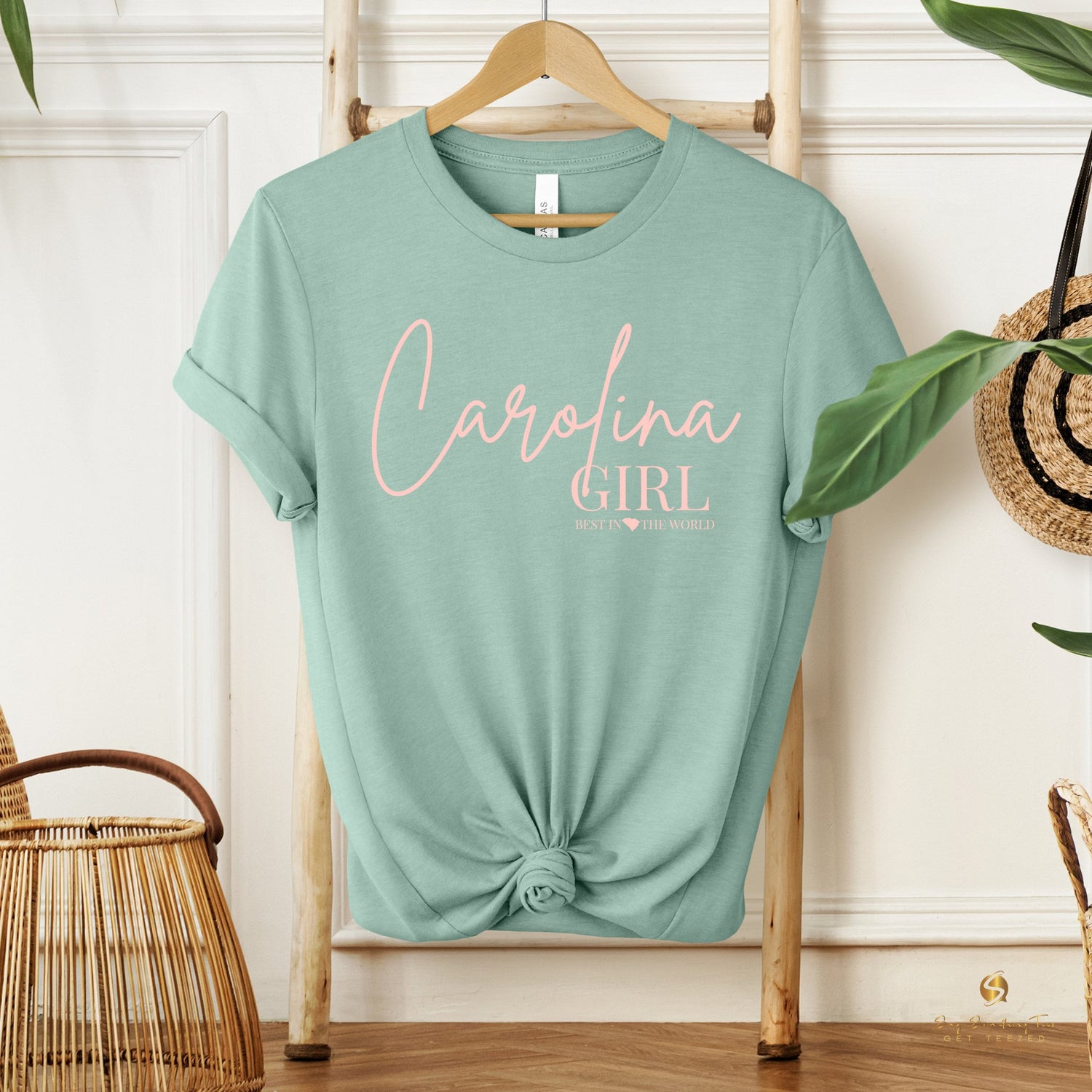 Carolina Girl - Best in the World Tee - saysomethingteez