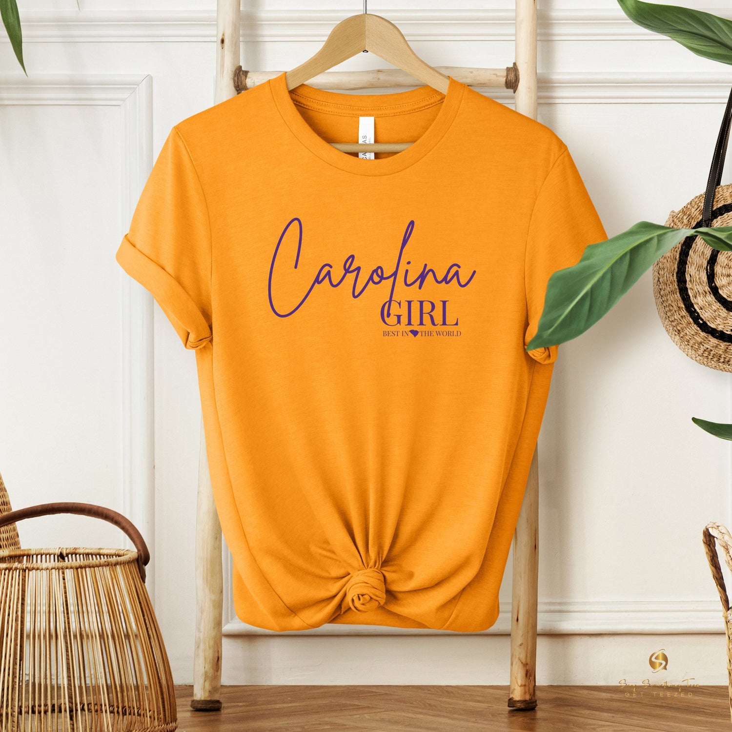 Carolina Girl - Best in the World Tee - saysomethingteez