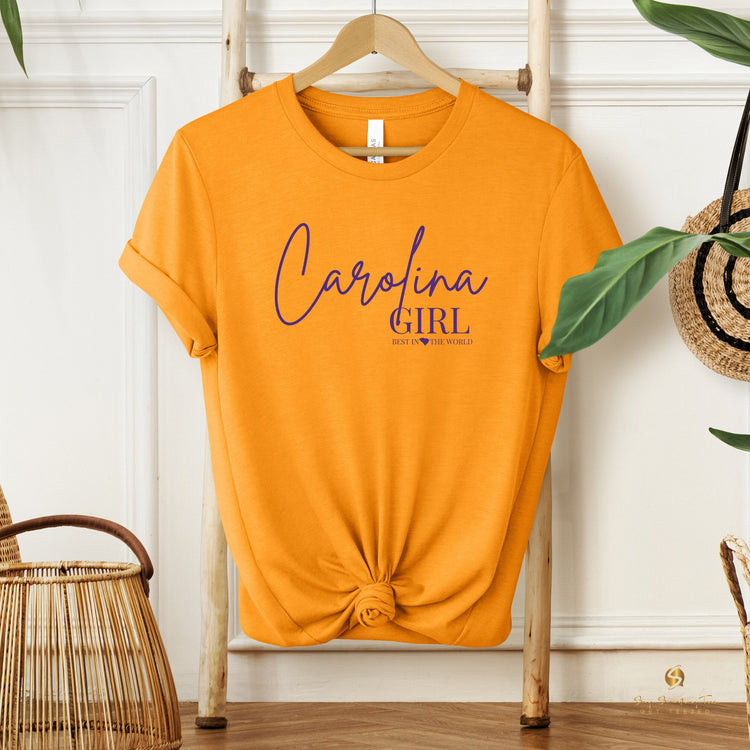 Carolina Girl - Best in the World Tee - saysomethingteez