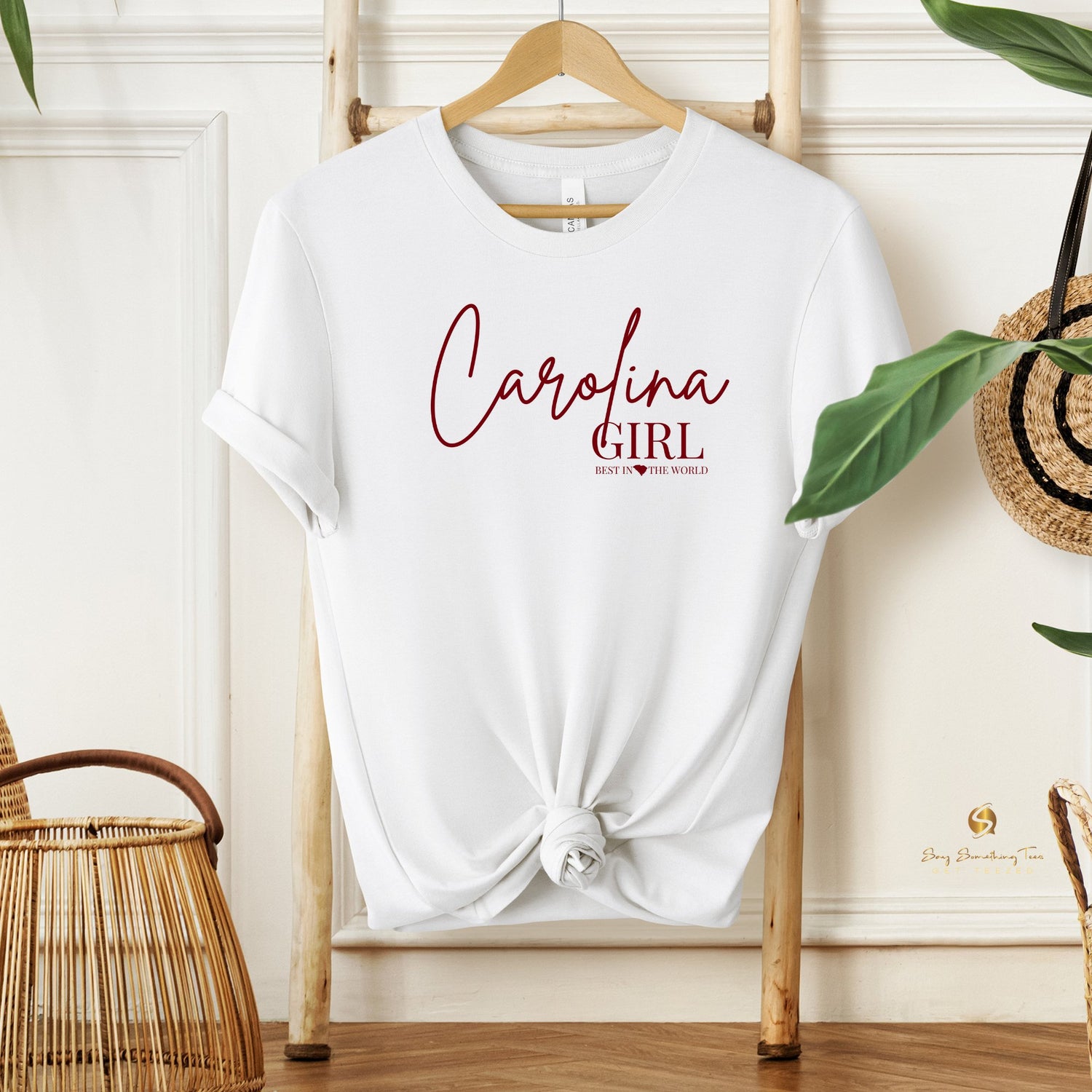 Carolina Girl - Best in the World Tee - saysomethingteez