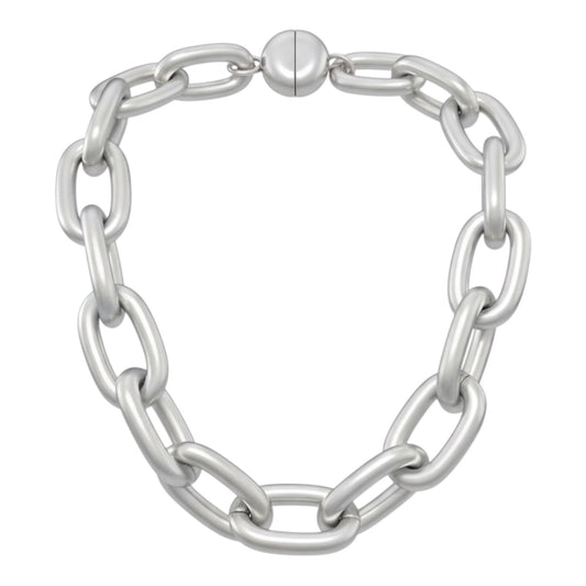 Main Character Necklace – White Gold & Matte Gold Options