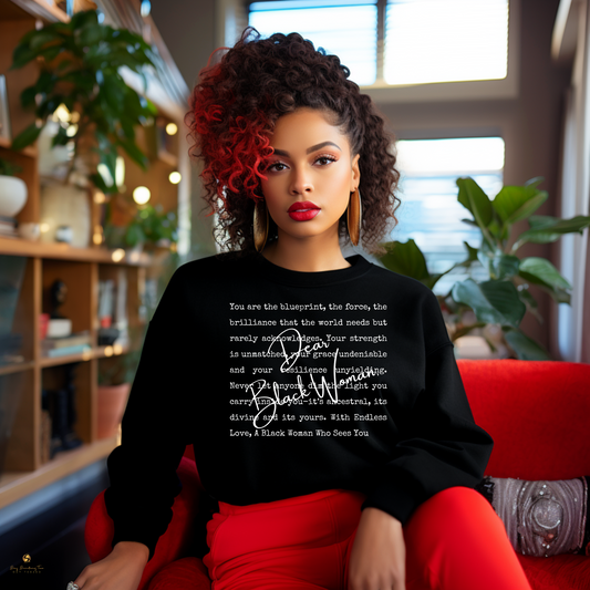 Dear Black Woman - A Love Letter Top