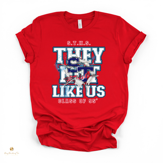 STHS Class of 1995 “They Not Like Us” Reunion Apparel – Tee, Crewneck, or Hoodie