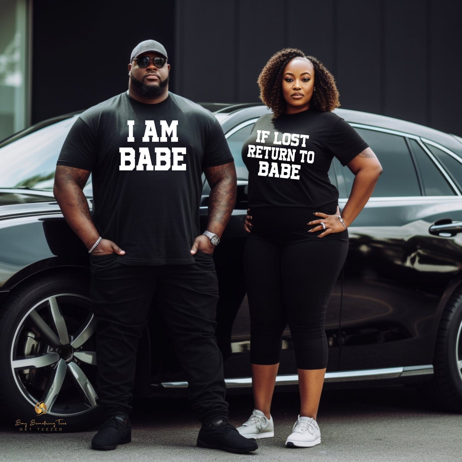 If Lost Return to Babe Couples Tshirt - saysomethingteez